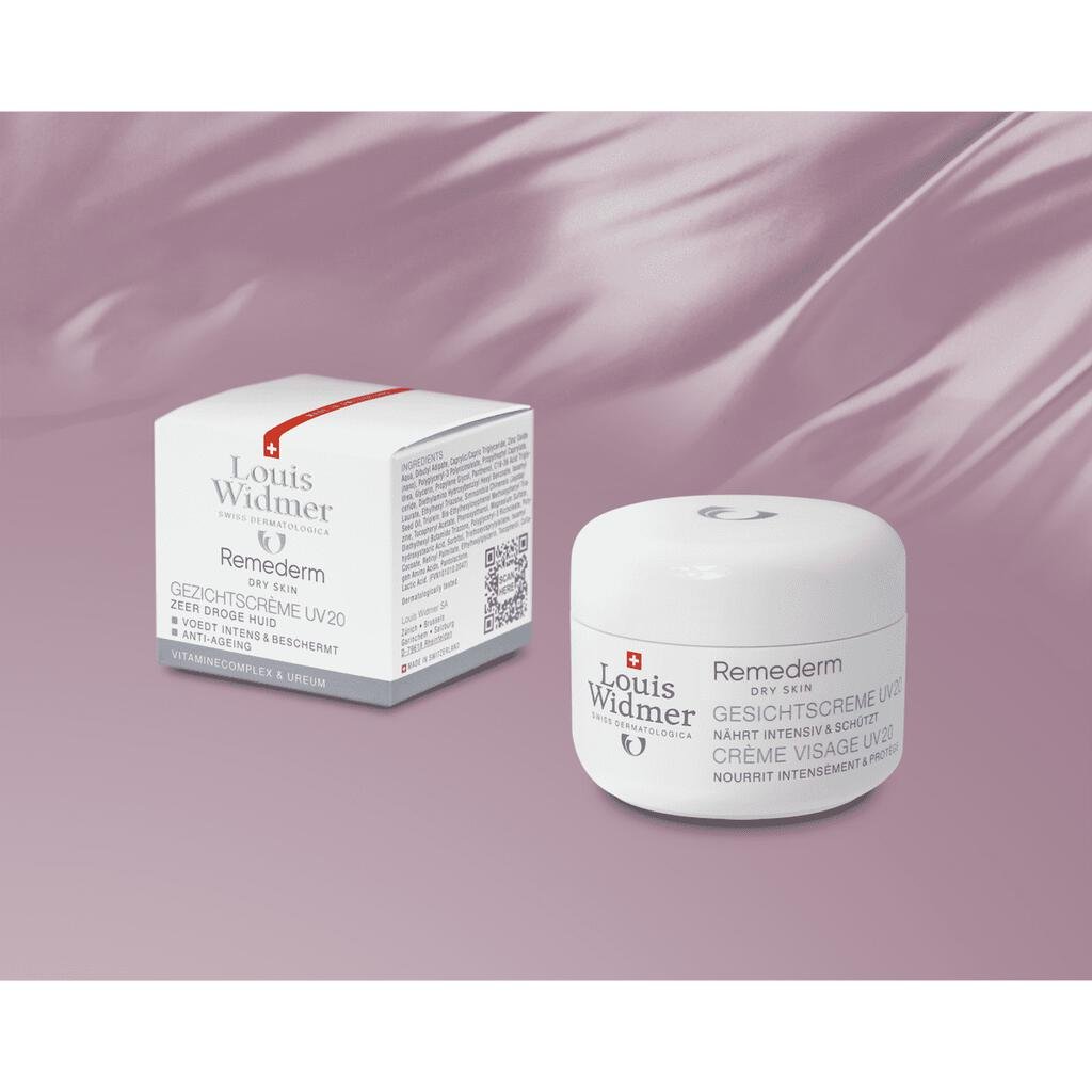 Kamer Onderverdelen Bepalen Louis Widmer - Remederm Dry Skin Gezichtscrème UV 20 Licht Geparfumeerd -  50 ML - Your Cosmetics
